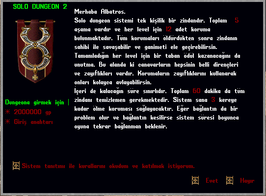 Solo dungeon 2