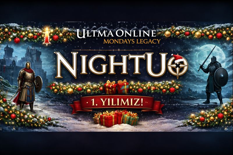 NightUO'da 1 Yıl Geride Kaldı, 2026'ya Merhaba!
